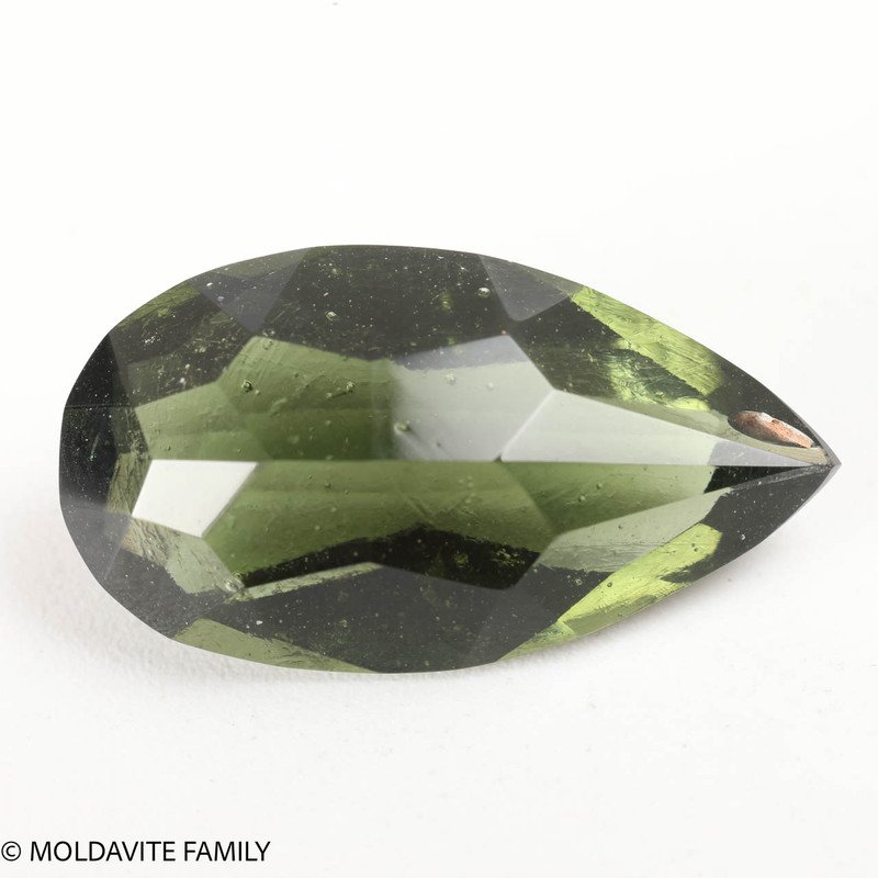 IMG_0042__93186 MOLDAVITE GEMSTONE 8 CT - AA QUALITY (MCT011) - Image 1